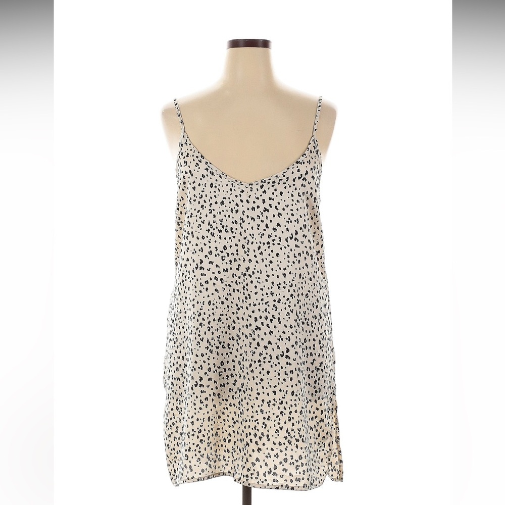Zenana Outfitters Black and White Sleeveless Mini Dress